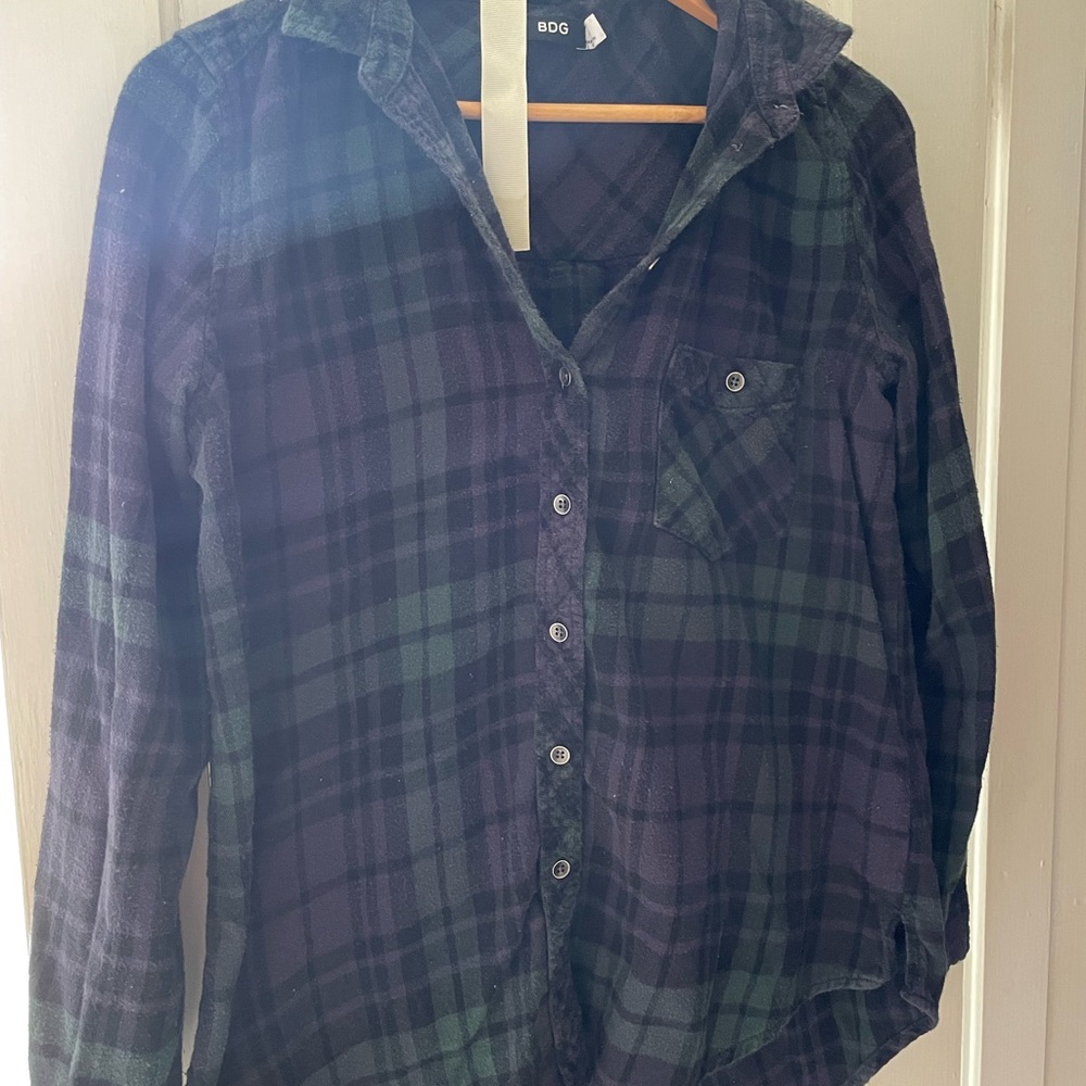 BDG women’s flannel Anthropology